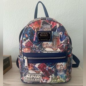 Loungefly Star Wars Multicolor Mini Backpack